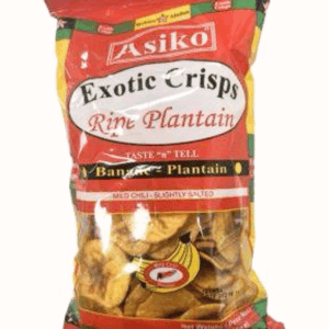 Asiko Exotic Crisps Ripe Plantain 75g Snack Sweet