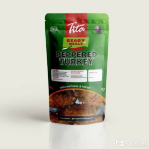 Delicious Frozen Peppered  Mid-Wings Turkey 2pcs (600g -750g) Spice level - Mild