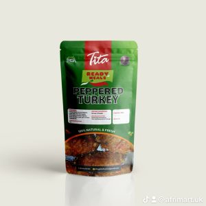 Delicious Frozen Peppered  Mid-Wings Turkey 2pcs (600g -750g) Spice level - Mild