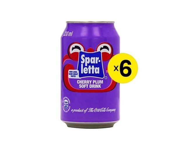 Sparletta Can – Cherryplum 330ml  1pcs