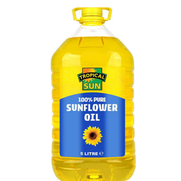 Tropical Sun 100% Pure Sunflower Oil 5L