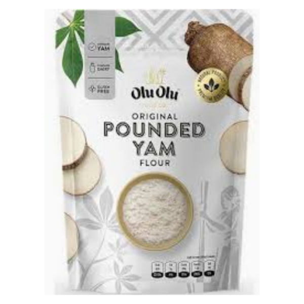 Olu Olu Pounded Yam 1.2KG -4KG ( Poundo Iyan )