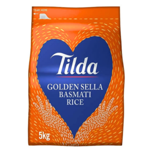 Tilda Golden Sella Basmati Rice - Orange
