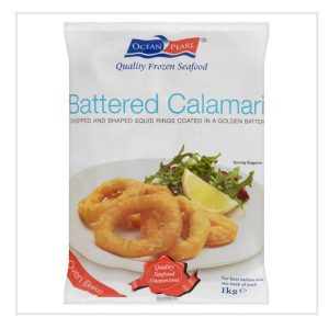 Frozen Ocean Pearl Battered Calamari 1kg