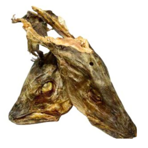 Dried Stockfish COD head 200g