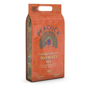 Peacock Golden sella Basmati Rice -4kg