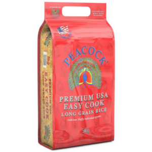 Peacock Easy cook Long Grain Rice -10KG