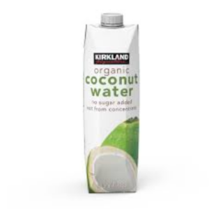 Kirkland Signature Organic Coconut Water Palm Tree No Sugar Carton Pack 330ml
