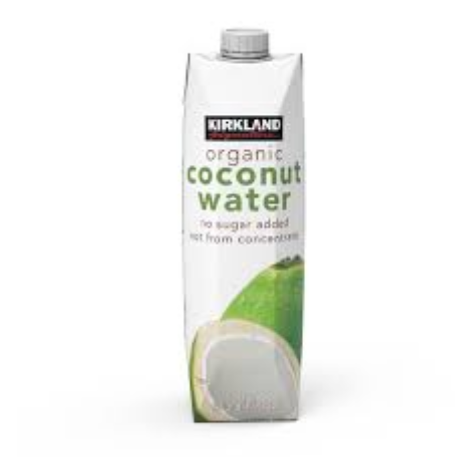 Kirkland Signature Organic Coconut Water Palm Tree No Sugar Carton Pack 330ml