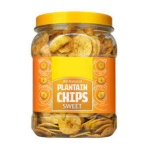 TS Plantain Chips Sweet -450g ( Jars)