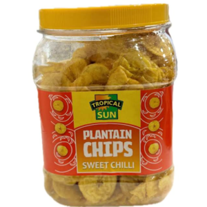 TS Plantain Chips Sweet Chili -450g (Jars)