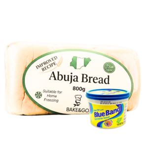 Blue band butter + Agege Bread