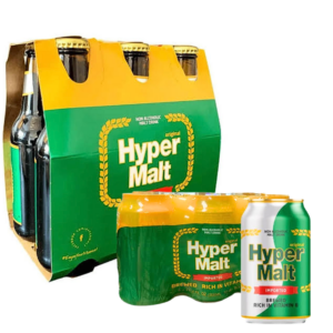 Hyper malt 6pax - 24pax 330ml ( can & bottle)