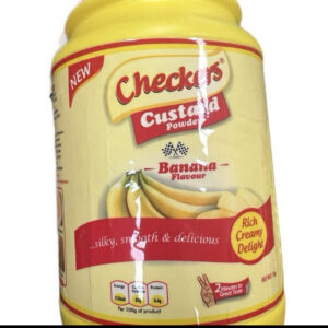 Cheekers custard 1kg ( vanilla flavor & Banana )
