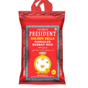 LAL OILLA PRESIDENT GOLDEN SELLA PARBOILED BASMATI RICE  5kg -20kg