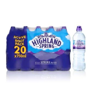 Spring water 500ml pack (40 PAX)