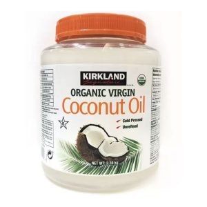 Kirkland Coconut Oil Unrefined Virgin Cold Pressed 100% Pure 2.38kg