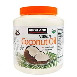 Kirkland Coconut Oil Unrefined Virgin Cold Pressed 100% Pure 2.28kg